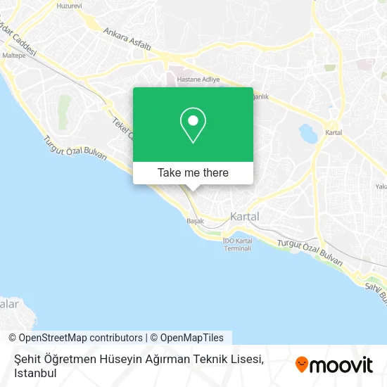 Şehit Öğretmen Hüseyin Ağırman Teknik Lisesi map