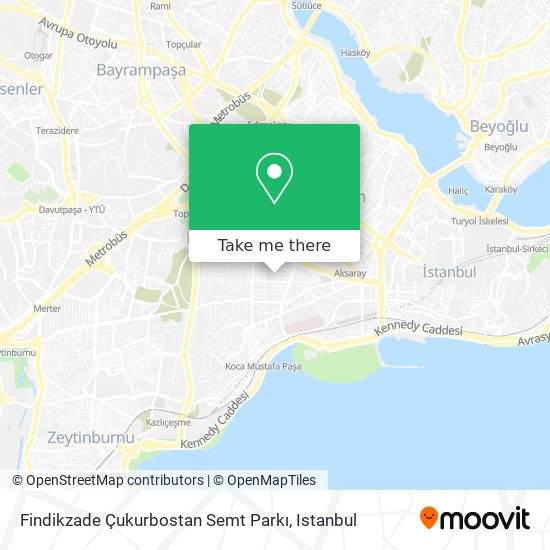 Findikzade Çukurbostan Semt Parkı map