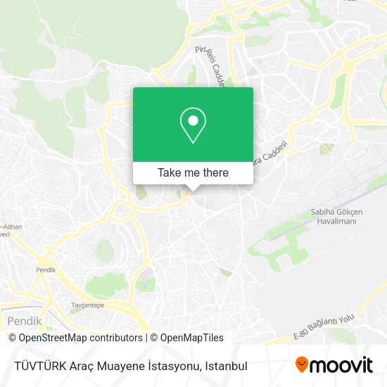 TÜVTÜRK Araç Muayene İstasyonu map