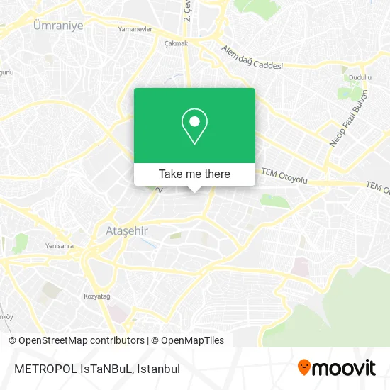 METROPOL IsTaNBuL map