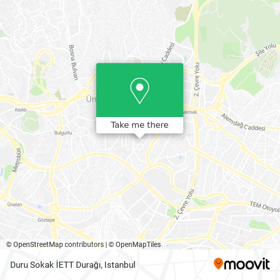 Duru Sokak İETT Durağı map