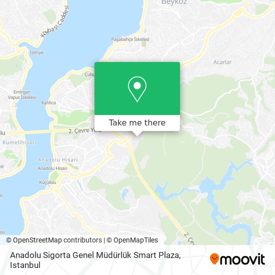 Anadolu Sigorta Genel Müdürlük Smart Plaza map