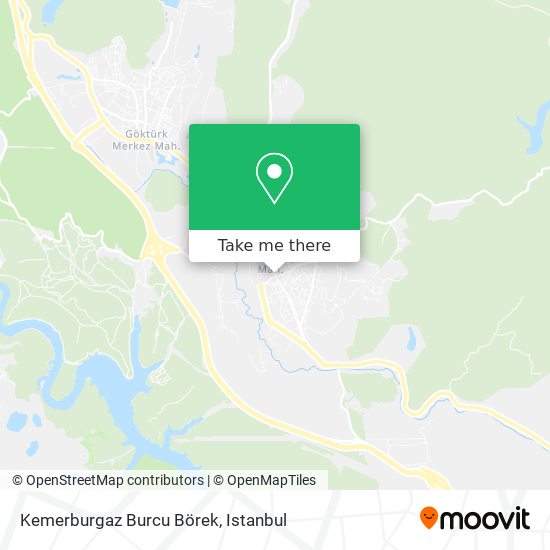 Kemerburgaz Burcu Börek map