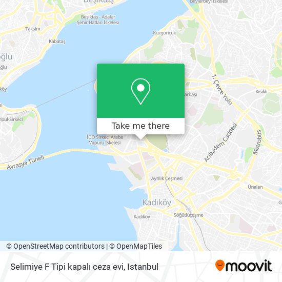 Selimiye F Tipi kapalı ceza evi map