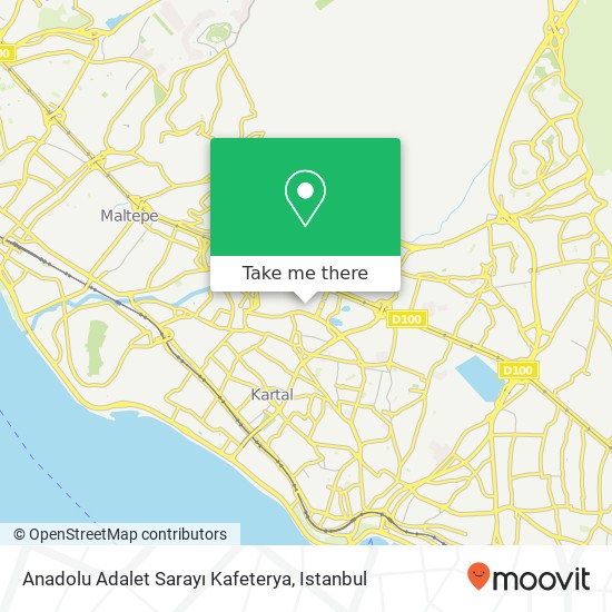 Anadolu Adalet Sarayı Kafeterya map