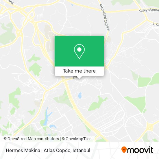 Hermes Makina | Atlas Copco map