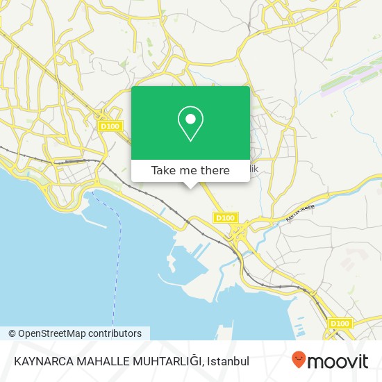 KAYNARCA MAHALLE MUHTARLIĞI map