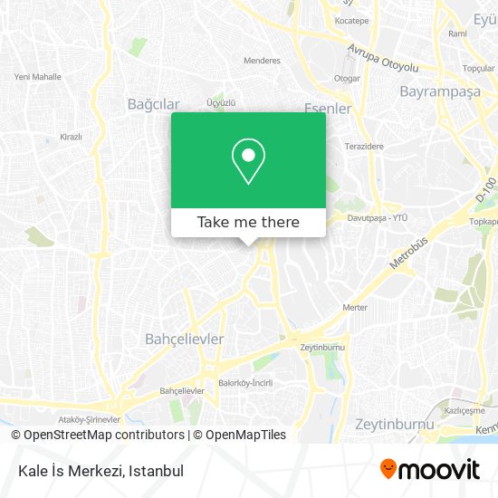 Kale İs Merkezi map