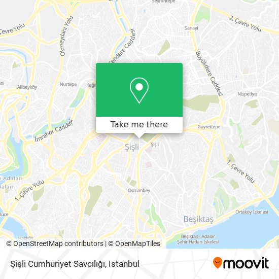 Şişli Cumhuriyet Savcılığı map
