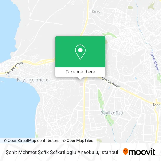 Şehit Mehmet Şefik Şefkatlioglu Anaokulu map