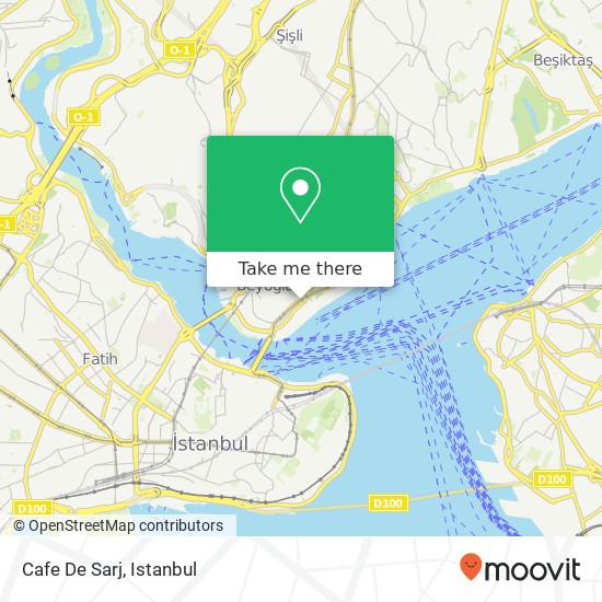 Cafe De Sarj map