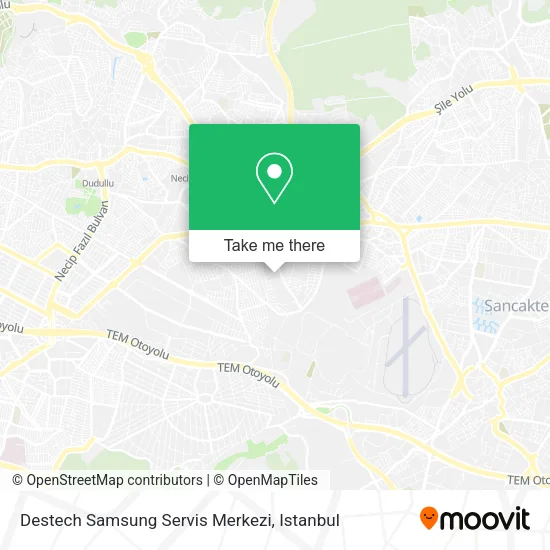 Destech Samsung Servis Merkezi map