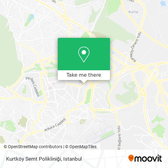 Kurtköy Semt Polikliniği map