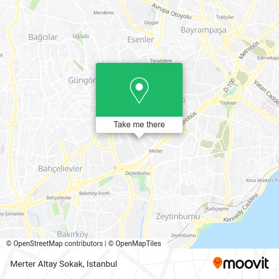 Merter Altay Sokak map