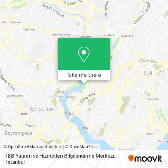 İBB Yatırım ve Hizmetleri Bilgilendirme Merkezi map