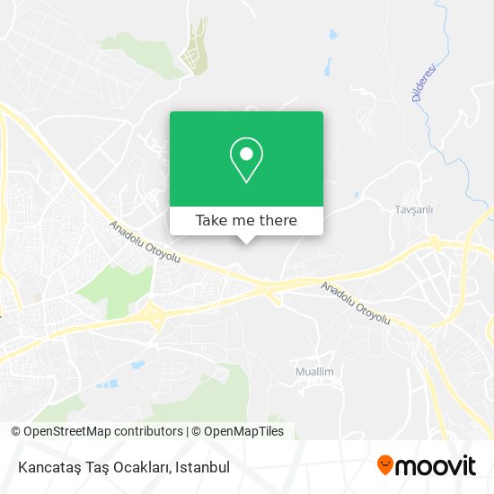 Kancataş Taş Ocakları map