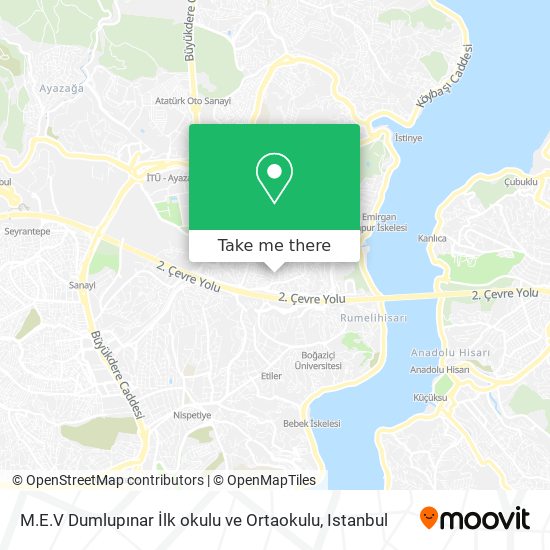 M.E.V Dumlupınar İlk okulu ve Ortaokulu map