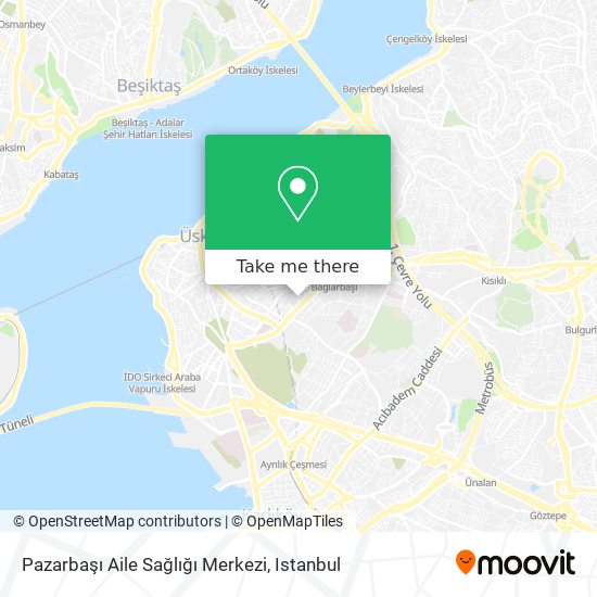 Pazarbaşı Aile Sağlığı Merkezi map