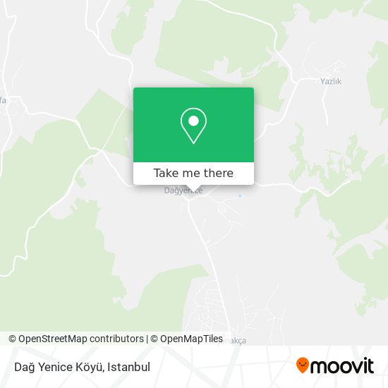 Dağ Yenice Köyü map