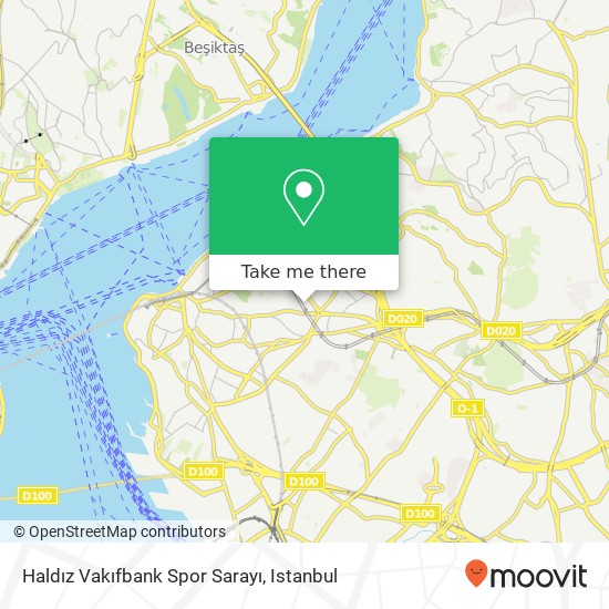 Haldız Vakıfbank Spor Sarayı map