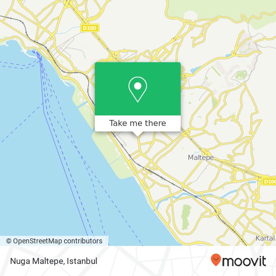 Nuga Maltepe map