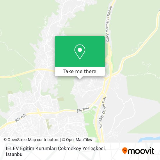 İELEV Eğitim Kurumları Çekmeköy Yerleşkesi map