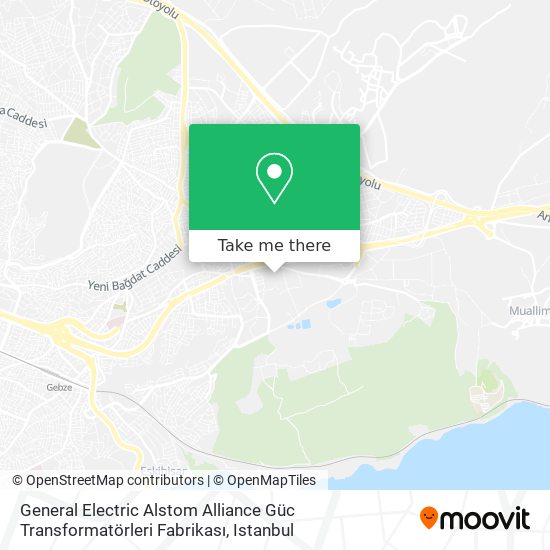 General Electric Alstom Alliance Güc Transformatörleri Fabrikası map