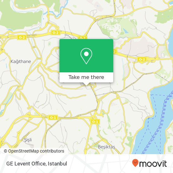 GE Levent Office map