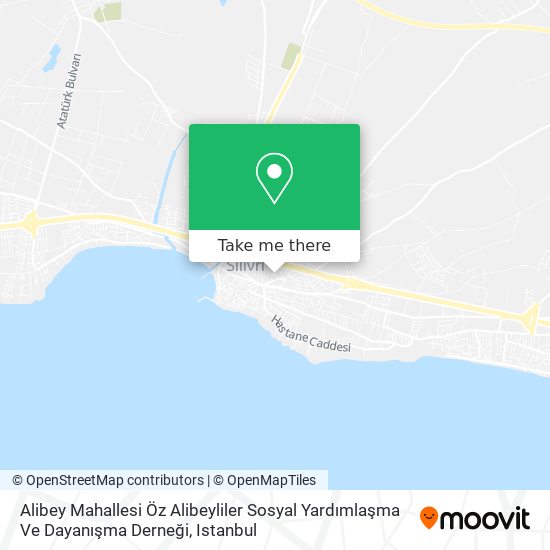 Alibey Mahallesi Öz Alibeyliler Sosyal Yardımlaşma Ve Dayanışma Derneği map