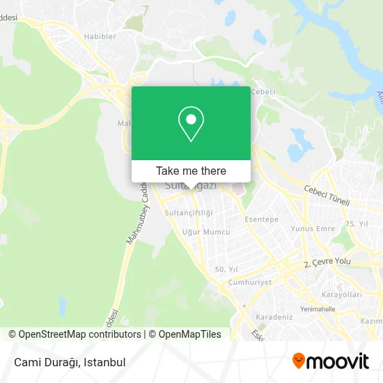 Cami Durağı map