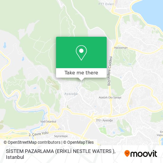 SİSTEM PAZARLAMA (ERİKLİ NESTLE WATERS ) map