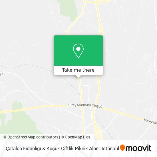 Çatalca Fıdanlığı & Küçük Çiftlik Piknik Alanı map