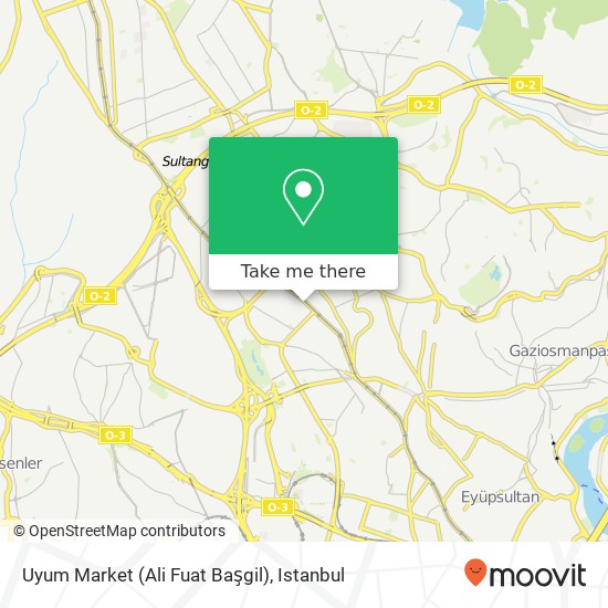 Uyum Market (Ali Fuat Başgil) map