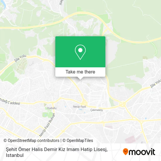 Şehit Ömer Halis Demir Kiz Imam Hatip Lisesj map
