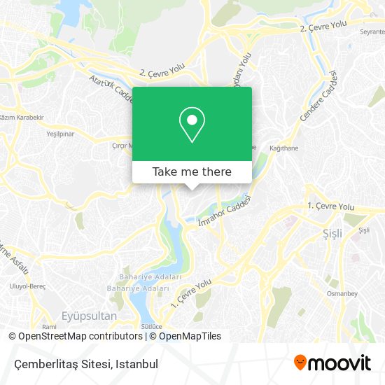 Çemberlitaş Sitesi map