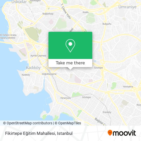 Fikirtepe Eğitim Mahallesi map