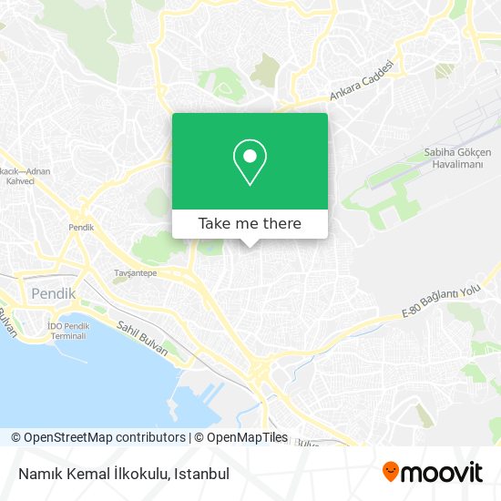 Namık Kemal İlkokulu map