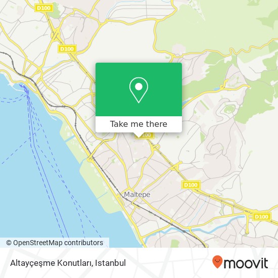 Altayçeşme Konutları map