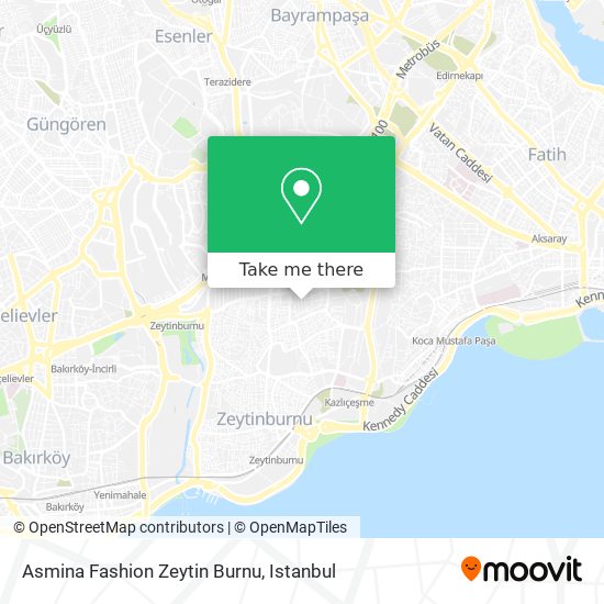 Asmina Fashion Zeytin Burnu map