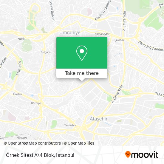 Örnek Sitesi A\4 Blok map