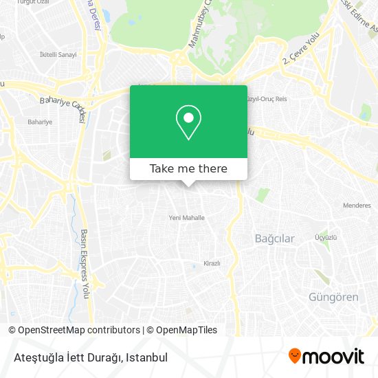 Ateştuğla İett Durağı map