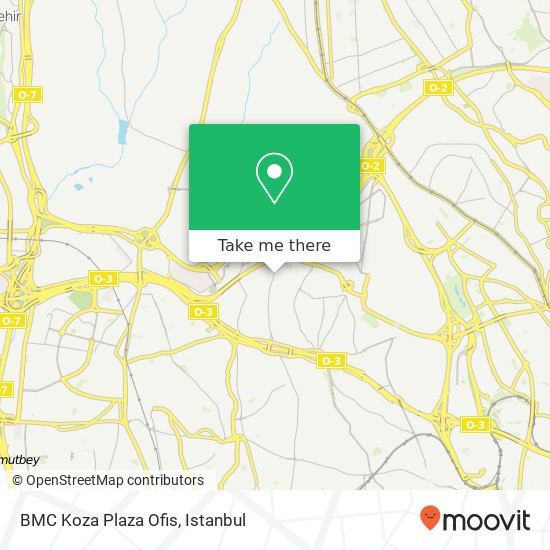BMC Koza Plaza Ofis map
