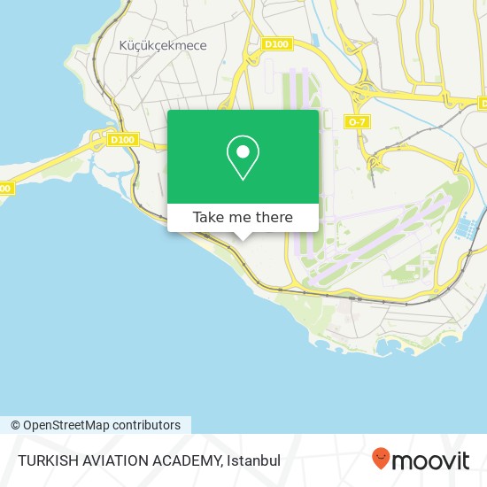 TURKISH AVIATION ACADEMY map