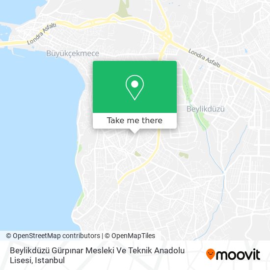 Beylikdüzü Gürpınar Mesleki Ve Teknik Anadolu Lisesi map