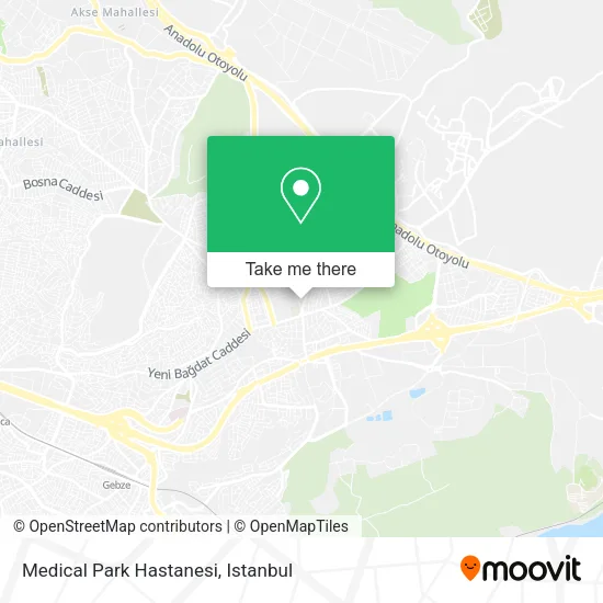 Medical Park Hastanesi map