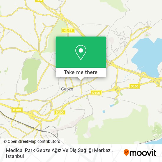 Medical Park Gebze Ağız Ve Diş Sağlığı Merkezi map