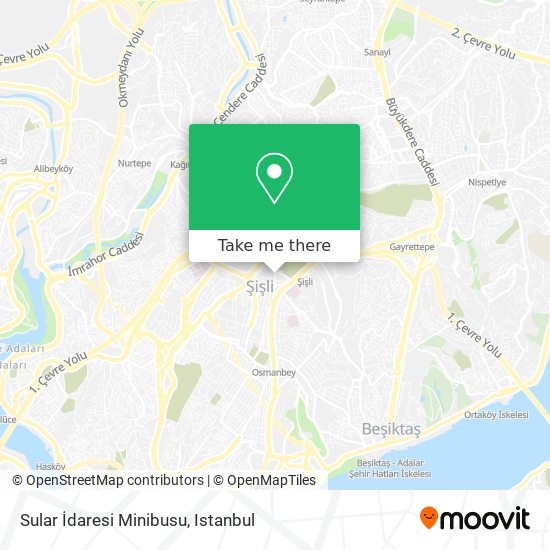 Sular İdaresi Minibusu map