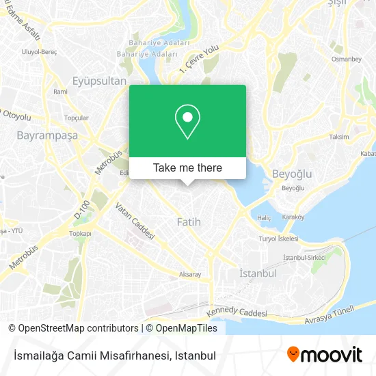 İsmailağa Camii Misafirhanesi map