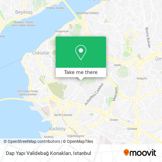 Dap Yapı Validebağ Konakları map