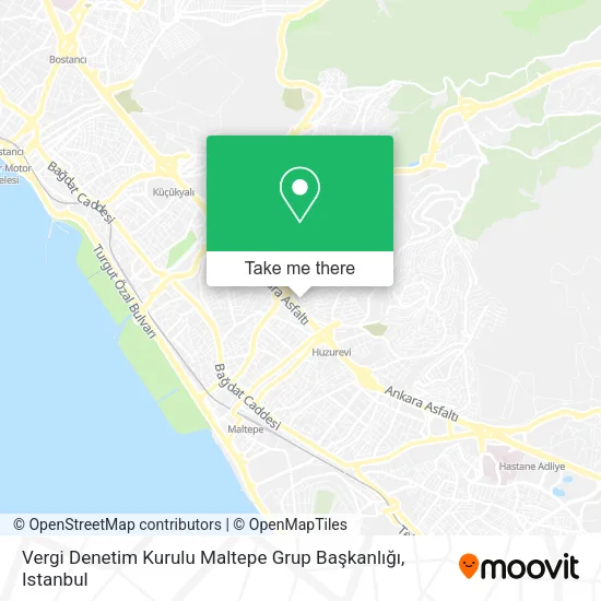 Vergi Denetim Kurulu Maltepe Grup Başkanlığı map